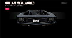 Desktop Screenshot of outlawmetalworks.com